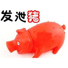 贝佳宠物玩具猫狗玩具狗狗玩具怪叫猪颜色随机