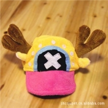 供应批发宠物帽WITHME宠物变身帽-黄乔巴