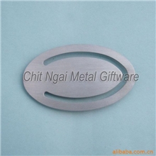 供应金属书签B802椭圆形书签新奇特脸谱书签