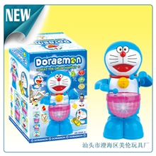 供应玩具批发电动摇摆打鼓叮当猫带灯光音乐声光儿童玩具