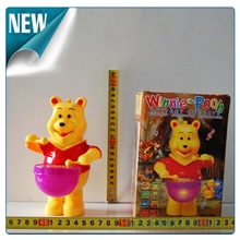 供应电动摇摆打鼓维尼熊新款热卖玩具儿童电动玩具批发