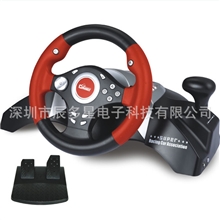 工厂供应Xbox360游戏方向盘五合一游戏方向盘PS3