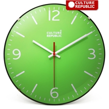 香港CR正品创意时尚12寸时钟挂表静音简约石英钟客厅挂钟包邮