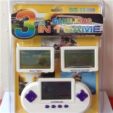 ss-009最新ss信实可换卡3合一电子掌上游戏机