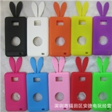 厂家直销硅胶兔子硅胶手机套手机壳保护套硅胶套