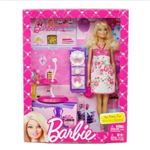 玩具X3227芭比娃娃厂家芭比美泰芭比芭比女孩之甜品派对