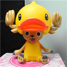 义乌厂家爆款乔巴小鸭子创意儿童最爱爆款公仔量大从优