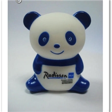 供应搪胶玩具搪胶熊猫礼赠品公仔
