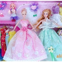 II05芭比娃娃批发巴比公主批发芭芘娃娃礼盒套装批发一件发货