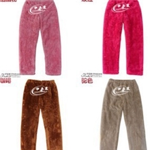 一件代发优质睡裤舒棉绒睡裤珊瑚绒睡裤成人睡裤男女家居裤子