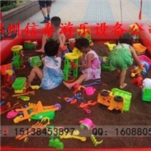 儿童玩沙，玩水，专用充气池。郑州信泰做工最好！