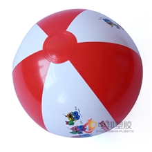 厂家直销沙滩球充气PVC球地球仪橄榄球充气沙滩球厂家批发