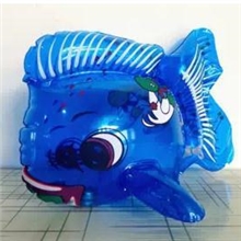 批发价充气玩具皮货批发儿童玩具地摊货源卡通动物PVC小金鱼