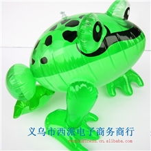 冲气PVC大青蛙芳达儿童充气玩具塑胶制品绿皮蛙厂家热卖特价