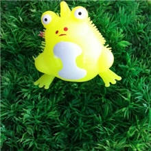 红利闪光毛毛球新款青蛙毛毛球厂家直销