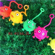 红利闪光毛毛球1号短毛（带子）毛毛球厂家直销