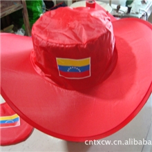 折叠牛仔帽，大沿帽，广告帽（logo按客人要求印刷）