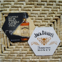 厂家生产加工月销量100万定做小广告礼品吸水纸杯垫