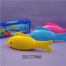 威驰电动鱼万向鱼带灯光音乐摇摆自由鱼江南STELY音乐地摊热卖