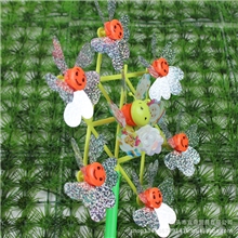 大号广告风车镭射亮片地摊怀旧玩具七彩喜洋洋笑脸熊出没摄影道具