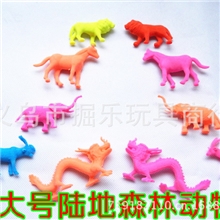 厂家直销膨胀泡大玩具海洋宝宝大号仿真陆地森林动物玩具