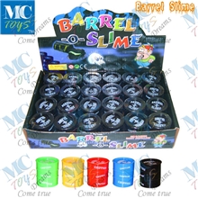 厂家直销slime/putty沙皮胶鼻涕胶小油桶油桶胶大油桶