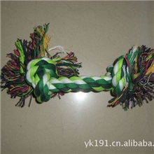 厂家直销宠物玩具，棉绳结