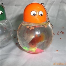 供应龟盒。鱼缸。QQ鱼缸。鱼匙扣