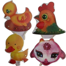 幼儿园演出头饰纸质印刷头饰40克铜版纸印刷高清晰动物头饰