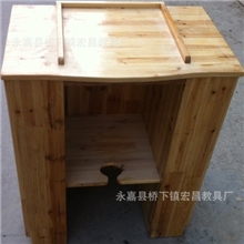 厂家直销茶杯柜儿童茶水架幼儿实木茶水桶柜单面40格杉木口杯架