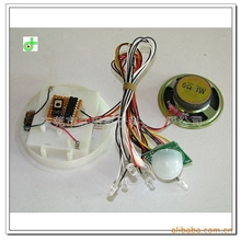 供应人体感应音乐玩具电池盒机芯玩具电子配件树脂礼品配件