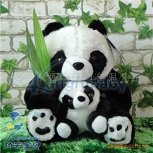 熊猫毛绒玩具布绒玩具玩具设计玩具公司玩具厂亲子母子玩具
