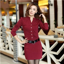 批发实拍2013秋冬季新款长袖淑女装职业OL修身显瘦名媛连衣裙特批