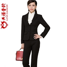 星级酒店制服高级女职业套装秋套装女工作服套装186481T