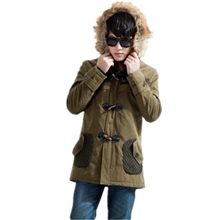 爆秋冬新款韩版男士加厚棉衣时尚男装连帽保暖棉袄外套潮男批发