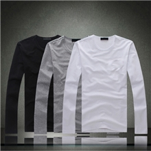 圆领涤棉手绘热转印专用男女圆领短袖空白T恤黑白灰三色可印图