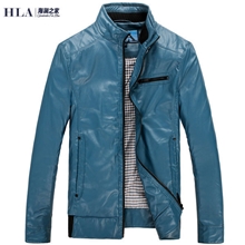 批发海澜之家品牌男装秋装新款正品剪标男士皮夹克外套3K088