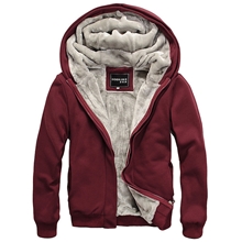 卫衣批发开衫加厚加绒连帽男士卫衣外套毛内胆卫衣男8890