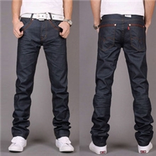 爆款潮四季新款涂层男式牛仔裤批发男裤韩版修身直筒裤男士牛仔裤