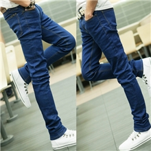 供应男士牛仔裤男韩版修身弹力铅笔小脚裤男式牛仔裤男潮