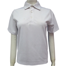 供应女士运动翻领衫高档女士t恤翻领衫白色翻领衫短袖