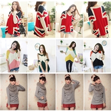 大额品牌女装日韩秋冬新款热卖爆款毛线衣女式毛衣厂vip批发