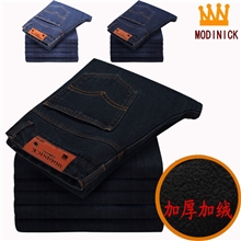 2013加厚加绒牛仔裤男装加绒牛仔裤男式牛仔裤男裤加绒长裤子直批