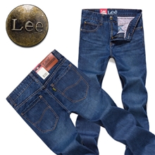2013秋冬lee男士牛仔裤男直筒修身韩版潮大码长裤男裤批发X9082