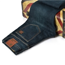 2013秋冬商务休闲男装男士高品质牛仔裤男直筒宽松大码男裤子