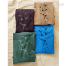 小愚经典畅销时尚品牌女装修身长袖百搭打底衫趣味基本女式T恤