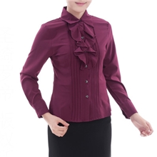 女式时尚衬衣职业女衬衫女款修身型正装女士衬衫标准女士衬衫