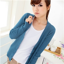 秋装针织衫新款毛衣开衫外套长袖高质衫女装