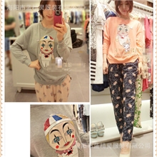 现货奥蔻O'2ND同款13秋冬卡通边分叉淑女针织衫2MN-3KU27M2263