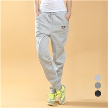 伙拼现货新款抓绒哈伦休闲裤女长裤宽松运动女装卫衣裤韩版女装